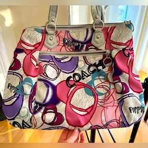 Coach Poppy Large Purse